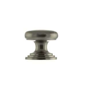 Old English Lincoln Solid Brass Victorian Knob 32mm on Concealed Fix - Satin Nickel