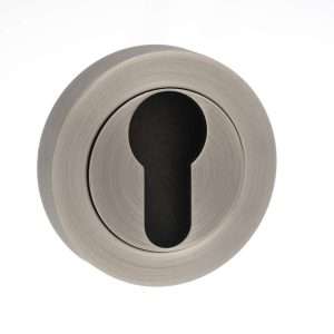 Old English Euro Escutcheon - Matt Gun Metal