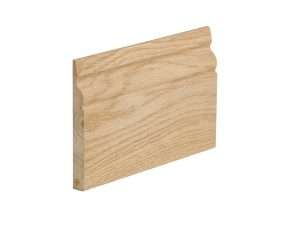 Ogee Profile Oak Skirting Set  - 5 x 3m per pack - XL Joinery Doors