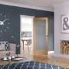 Suffolk Essential Pattern 10 Internal Oak Door with Clear Etched Glass - XL Joinery Doors - Image 3