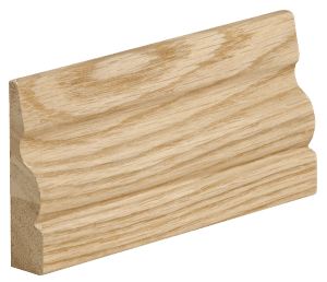 Pre-Finished Ogee Profile Oak Door Architrave Set - pack of 5 - XL Joinery Doors