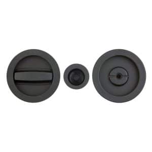 Pocket Door Round Bathroom Lock - Deanta Doors