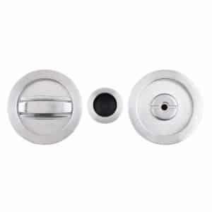 Pocket Door Round Bathroom Lock - Deanta Doors