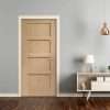 Internal Oak Pre-Finished Shaker 4 Panel Door - XL Joinery Doors - Image 3