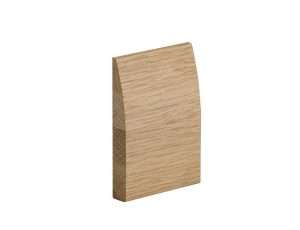 Modern Profile Pre-Finished Oak Skirting Set - 5x3m per pack