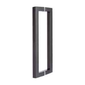 Urban Pull Handle Matt Black 20mmØ - Deanta Doors