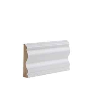 White Primed Victoriana Architrave - Deanta Doors