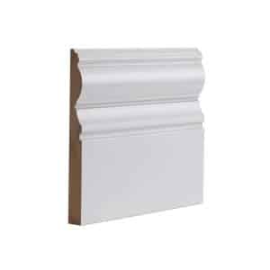 White Primed Victoriana Skirting