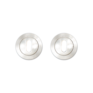 Escutcheon (Pair) Satin Nickel