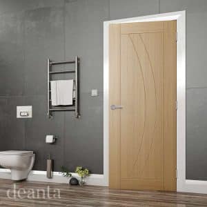 Ravello Prefinished Oak FD30 Internal Door FSC - Deanta Doors