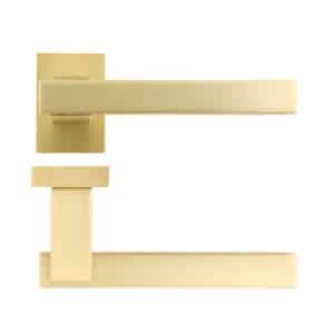 Argo Satin Brass Urban Handle - Deanta Doors