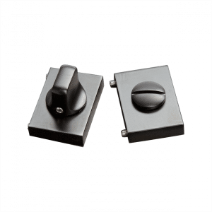 Urban Thumbturn Set Matt Black - Deanta Doors