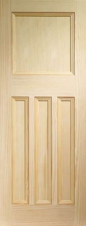 Internal Vertical Grain Pine Vine DX Door - XL Joinery Doors