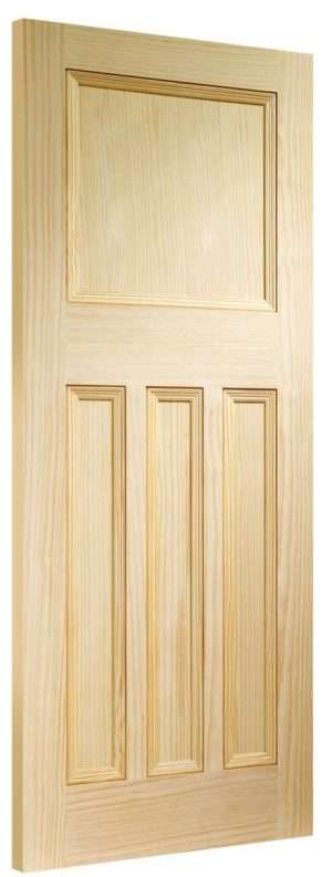 Internal Vertical Grain Pine Vine DX Door - XL Joinery Doors