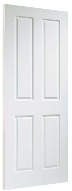 Internal White Moulded Victorian 4 Panel Door