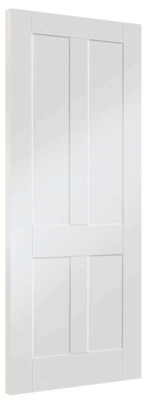 Internal White Primed Victorian Shaker Fire Door - XL Joinery Doors