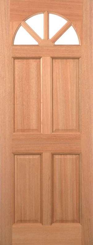 Carolina 4P Hardwood M&T External Door - LPD Doors