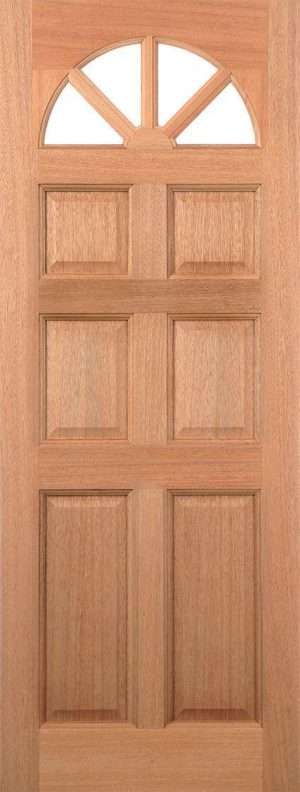 Carolina 6P Hardwood Dowelled External Door - LPD Doors