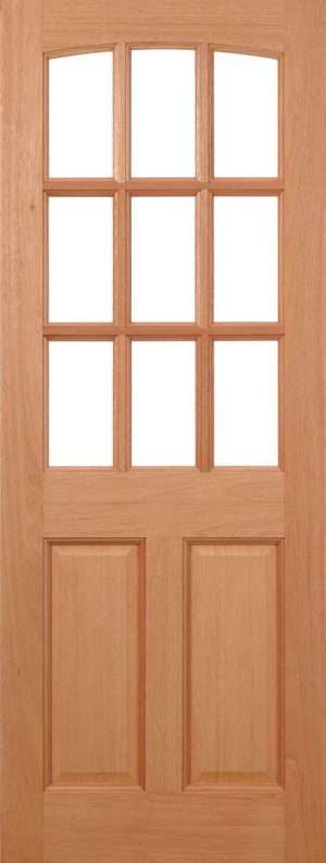 Georgia Hardwood Dowelled External Door - LPD Doors