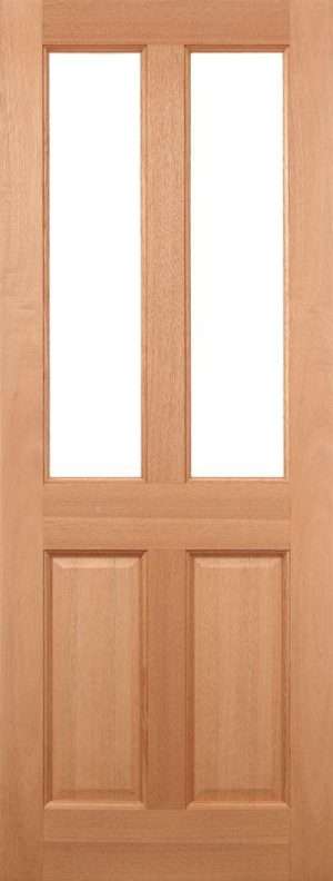 Malton 2L Glazed External Hardwood Dowelled Door - LPD Doors