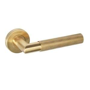 Zurich Privacy Satin Gold Door - LPD Doors