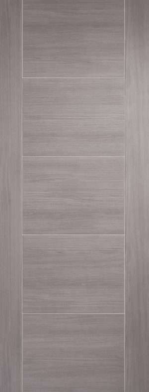 Vancouver Laminated Light Grey Laminated Internal Door - LPD Doors