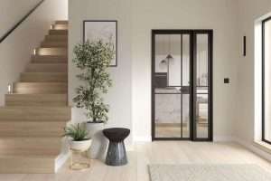 Universal Frame  Primed Black Internal Door - LPD Doors