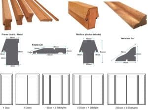 OAK SINGLE DOOR FRAME KIT - Mendes Doors