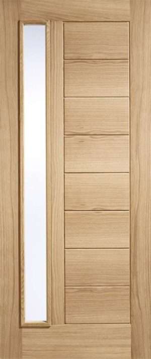 Goodwood 1L Unfinished Oak Internal Door - LPD Doors