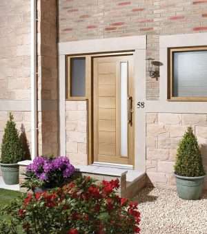 Goodwood 1L Unfinished Oak Internal Door - LPD Doors