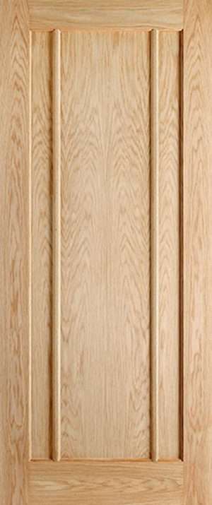 Lincoln Unfinished Oak Internal Door - LPD Doors