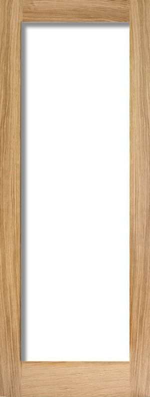 Pattern 10 1L Unfinished Oak Internal Door - LPD Doors