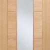 Vancouver 1L Long Light Pre-Finished Oak Internal Door - LPD Doors