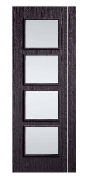 Zanzibar 4L Pre-Finished Ash Grey internal Door -LPD Doors