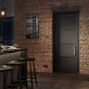 Chelsea 4P Primed Plus Black Internal Door - LPD Doors - Image 2