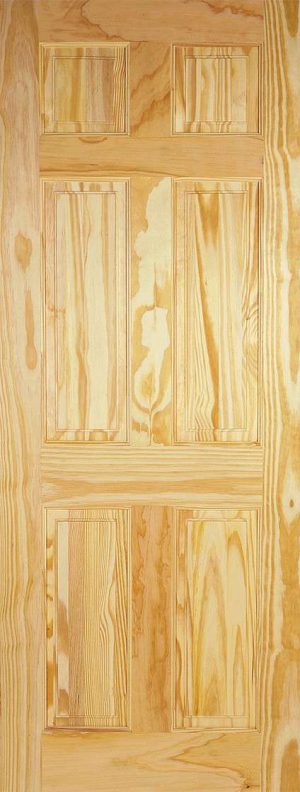 6P Clear Pine Internal Door - LPD Doors