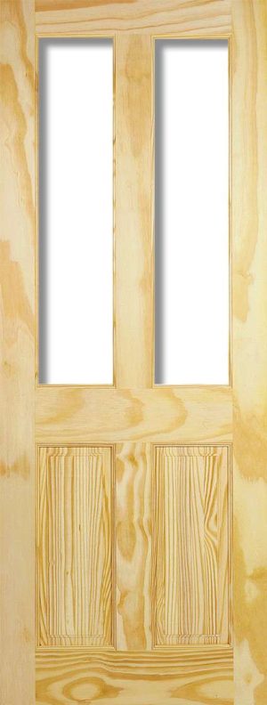 Richmond 2L Unglazed Clear Pine Internal Door - LPD Doors