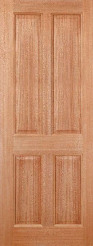 Colonial 4P Hardwood M&T External Door - LPD Door