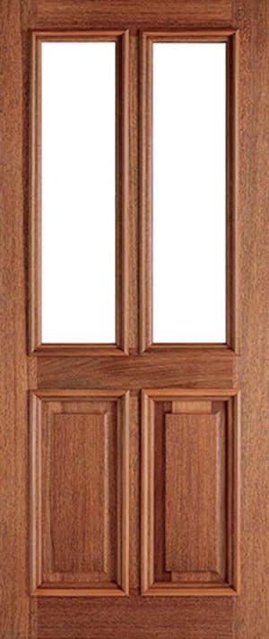 Derby 2L Hardwood External Door - LPD Doors