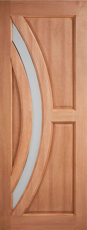 Harrow Frosted Glazed Hardwood M&T External Door - LPD Doors