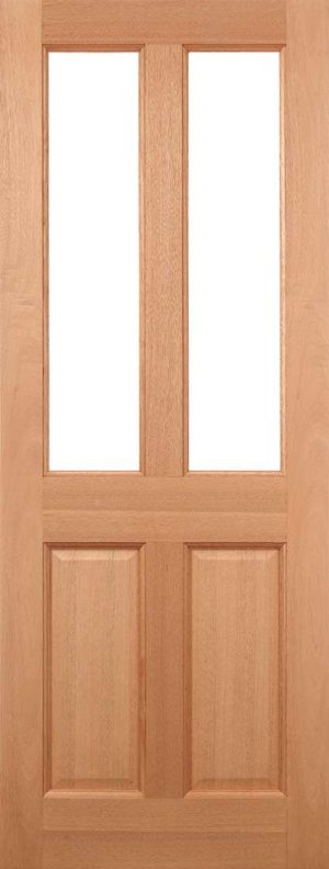 Malton 2L Unglazed External Hardwood Dowelled Door - LPD Doors