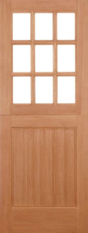 Stable 9L Straight Top Hardwood M&T External Door - LPD Doors