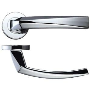 Hercules Premium Plus Range Polished Chrome Door - LPD Doors