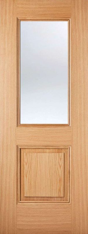 Arnhem 1L Pre-Finished Oak Internal Door - LPD Doors