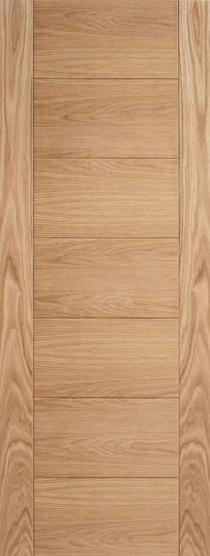 Carini 7P Unfinished Oak Internal Door - LPD Doors