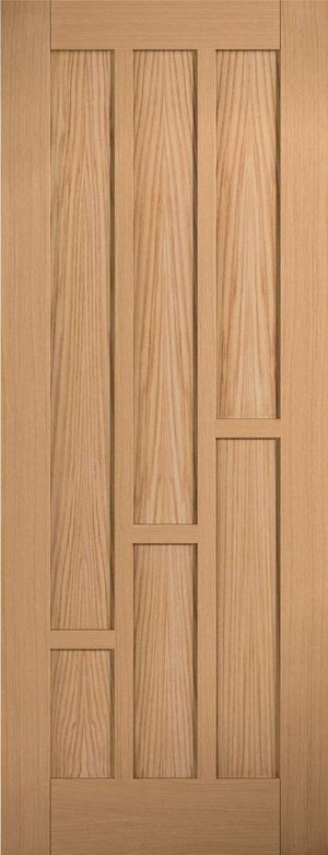 Coventry Unfinished Oak Internal Door - LPD Doors