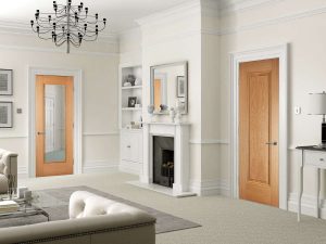 Eindhoven 1L Pre-Finished Oak Internal Door - LPD Doors