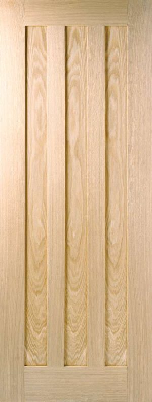 Idaho Unfinished Oak Internal Door - LPD Doors