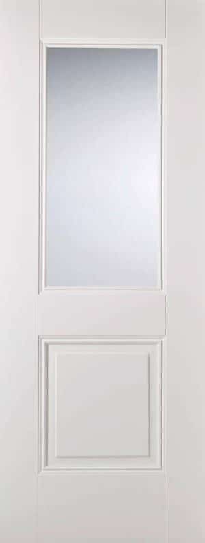 Arnhem 1L Primed Plus White Internal Door - LPD Doors