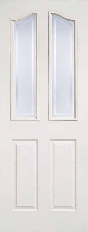 Mayfair 2L Primed White Internal Door - LPD Doors